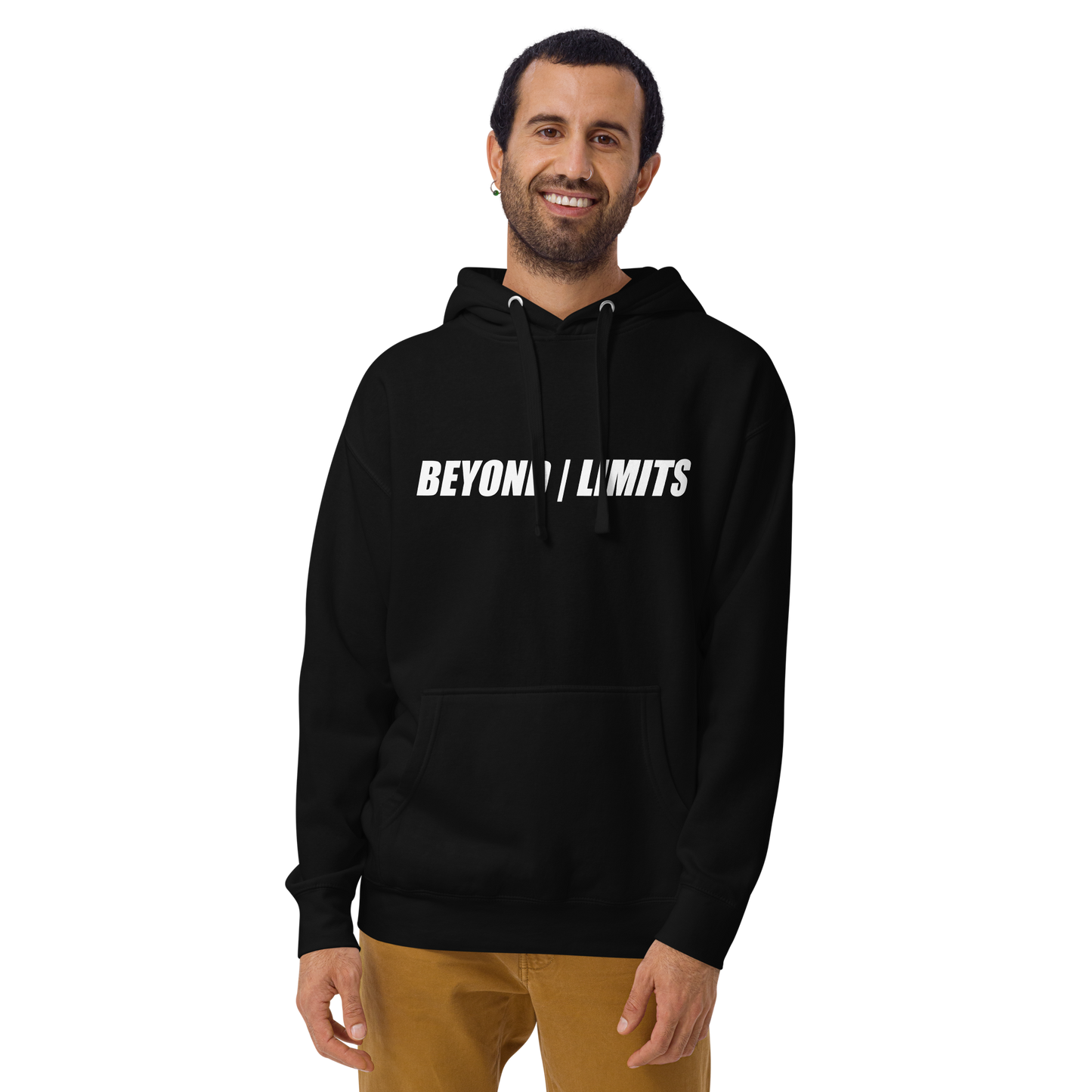 Beyond | Limits Hoodie –  Unisex Hoodie in Dark | FlexyMerch