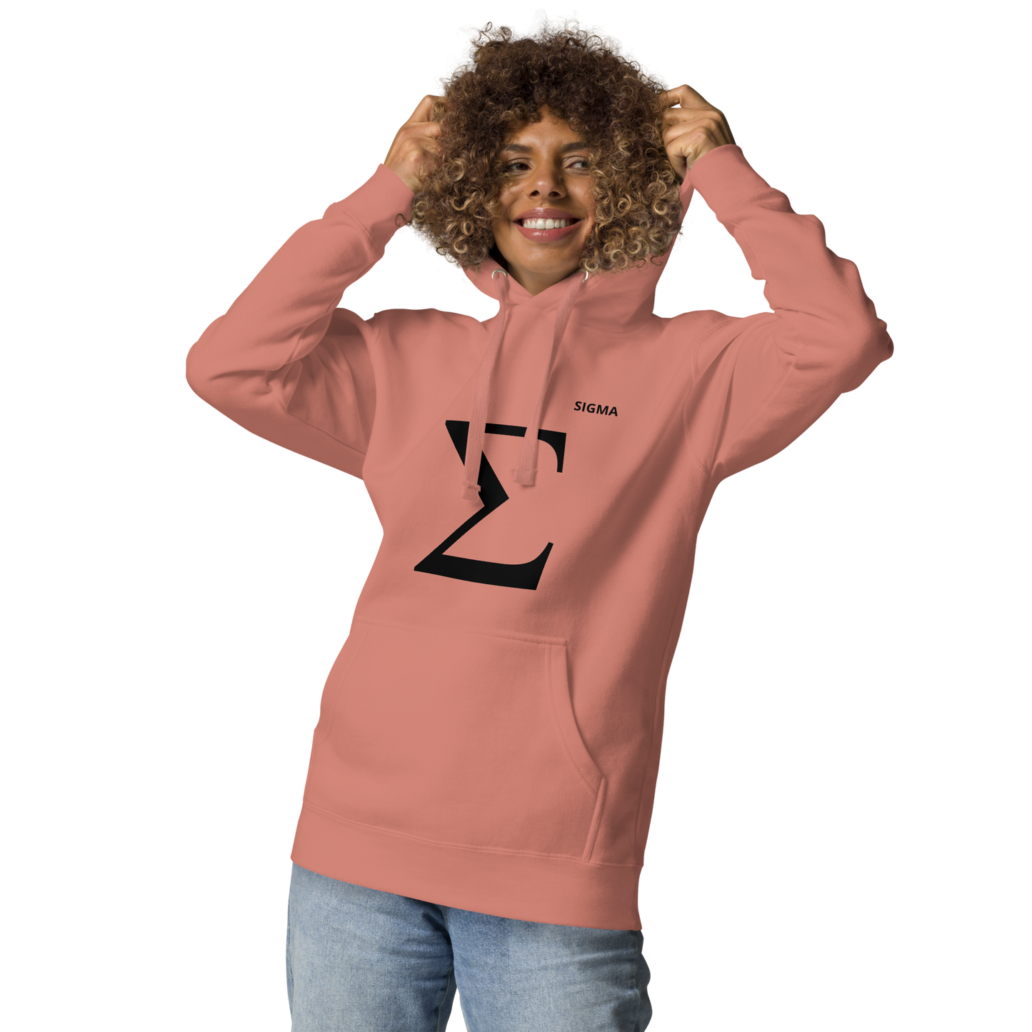 Sigma Hoodie – Light Unisex Hoodie (Large Design) | FlexyMerch
