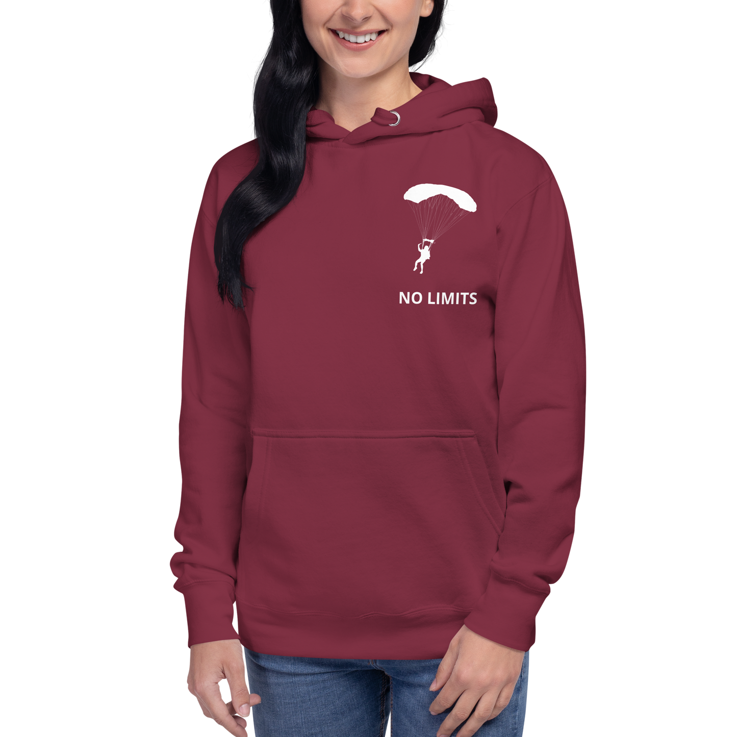 No Limits Hoodie – Freiheit & Abenteuer | FlexyMerch