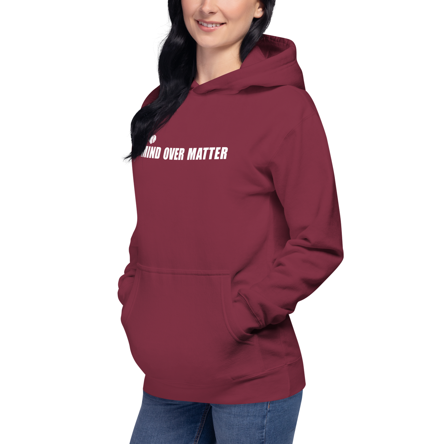 Mind Over Matter Hoodie (Dunkel) | FlexyMerch