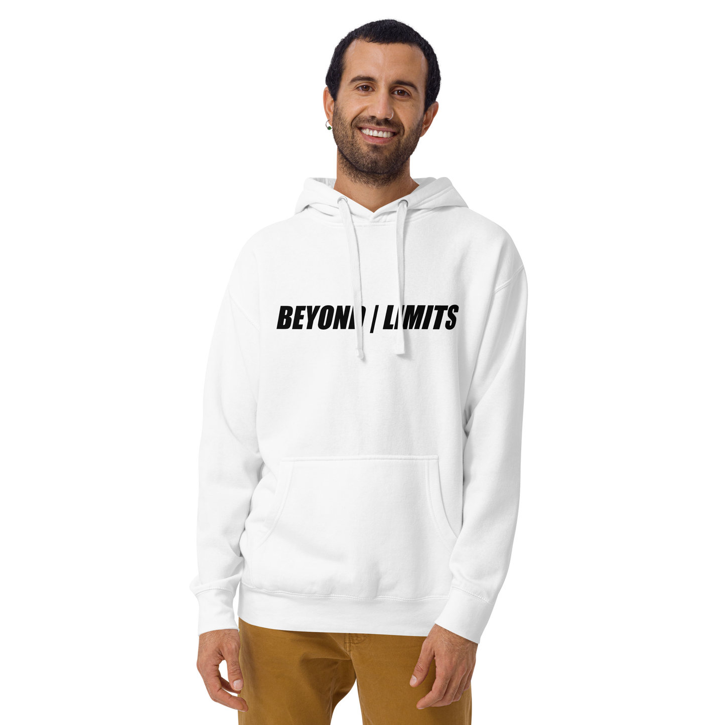 Beyond | Limits Hoodie – Heller Unisex Kapuzenpullover | FlexyMerch