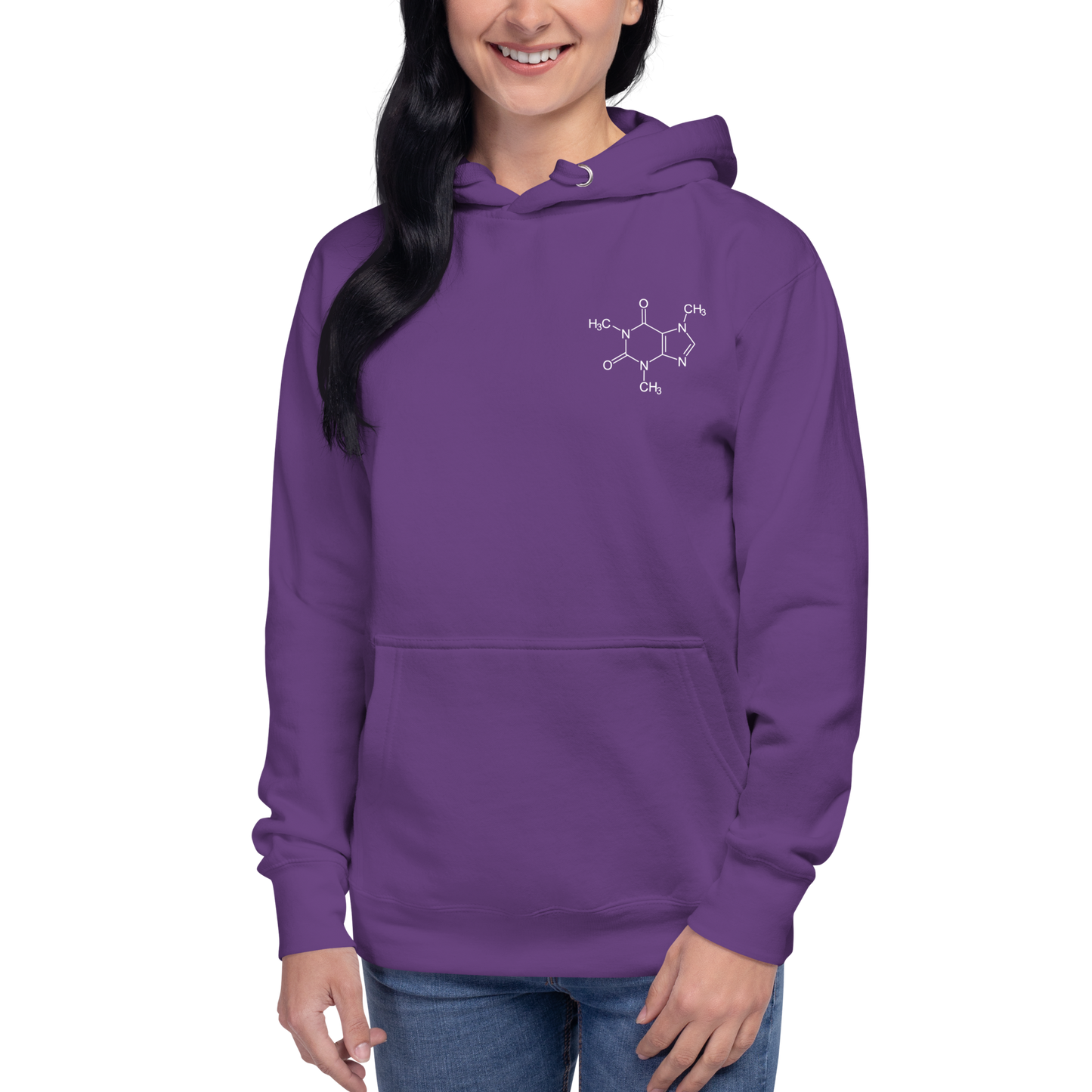 Koffein Hoodie – Minimalistisches Design für echte Coffee-Lover | FlexyMerch