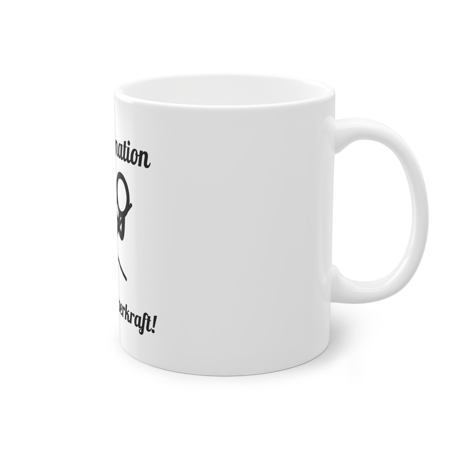 Funny Mug – Procrastination is my Superpower – White Background