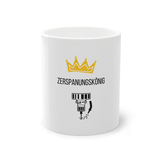 Zerspanungskönig Tasse – Perfektes Geschenk für CNC-Fans, Männer