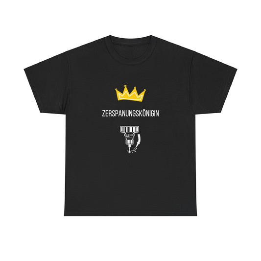 Machining Queen T-Shirt – Perfect for women in metalworking