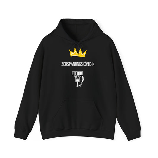 Machining Queen Hoodie – Perfect for women in metalworking